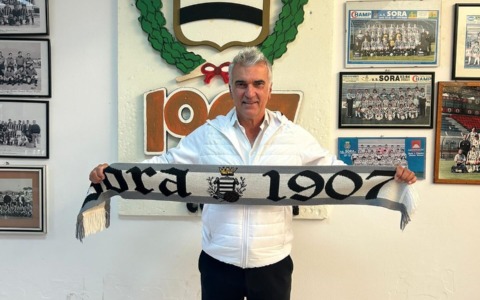 Sora, presentato il nuovo tecnico Domenico Giacomarro