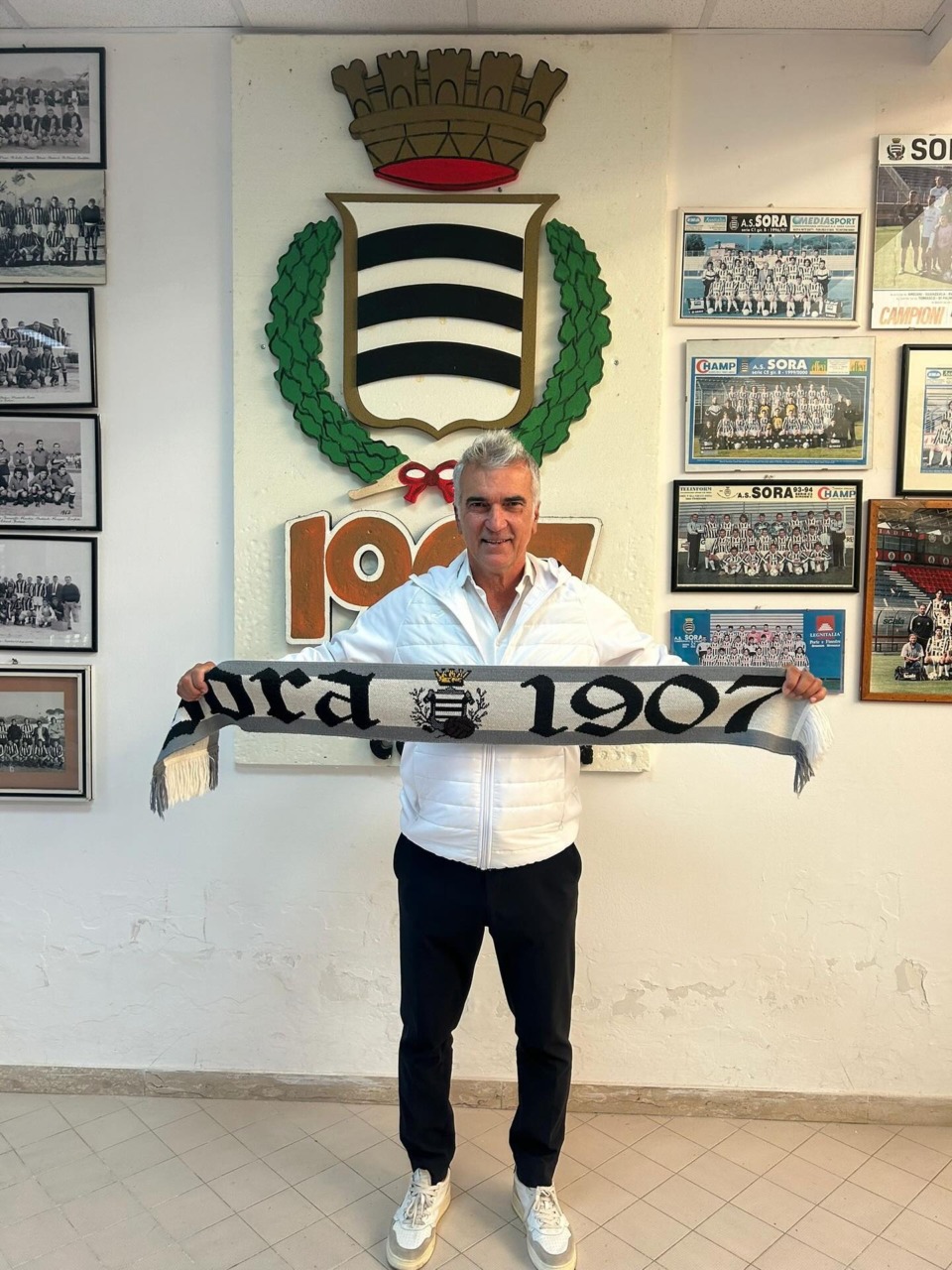 Sora, presentato il nuovo tecnico Domenico Giacomarro