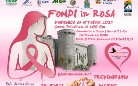 Fondi in rosa, la giornata della prevenzione