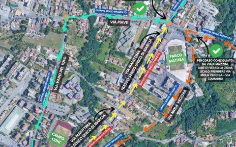 Chiude Via Marittima per lavori: disagi alla viabilità il 24 e 25 ottobre