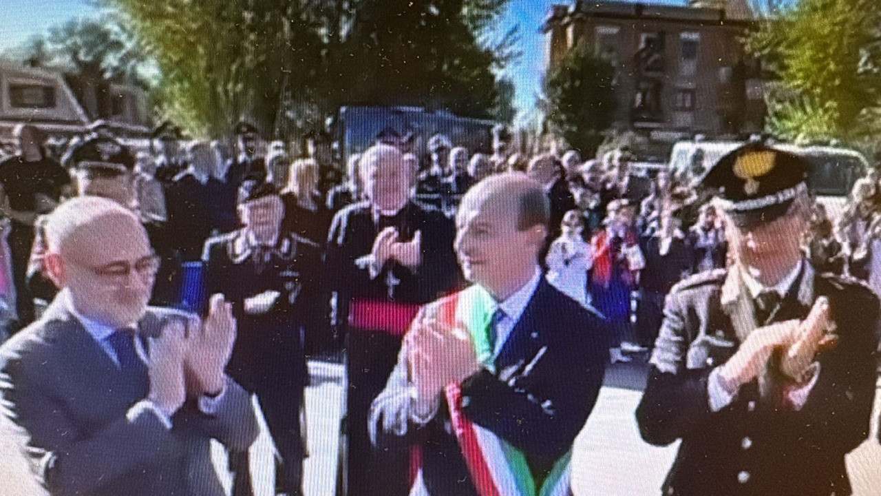 Inaugurata la nuova piazza Salvo D’Acquisto