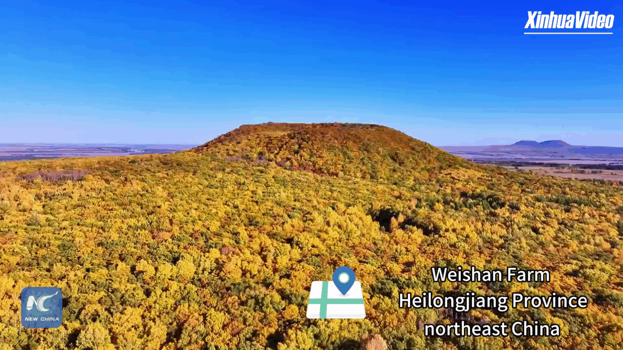 Cina: autunno da fiaba nella fattoria Weishan a nord-est