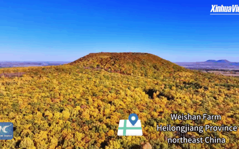 Cina: autunno da fiaba nella fattoria Weishan a nord-est