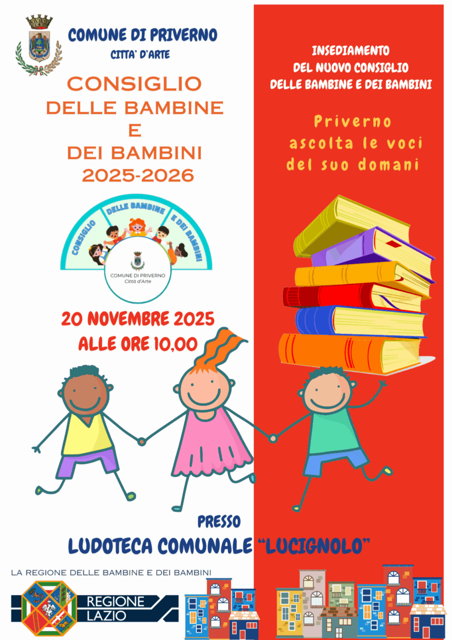 L’insediamento del Consiglio Comunale delle Bambine e dei Bambini