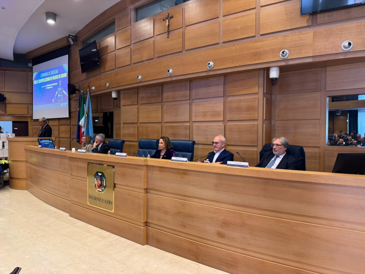 Polizia Locale, consegnati droni e attestati da pilota a 94 comuni del Lazio