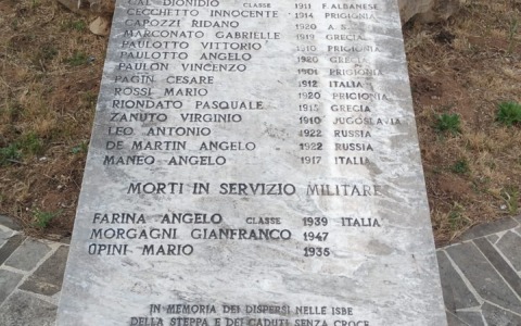 Monumento ai Caduti di Borgo Grappa, a breve i lavori