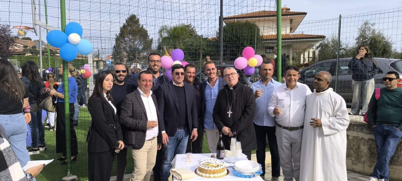 Inaugurato il nuovo campo della Parrocchia del Buon Pastore