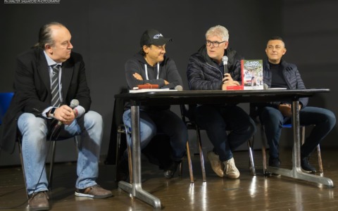 Claudio Chiappucci ha presentato il libro “I luoghi del Diablo”