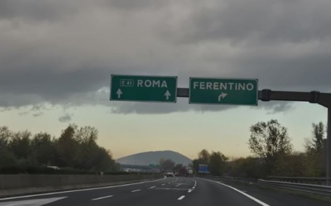 A1 Milano-Napoli: chiuso per una notte il tratto Ferentino-Anagni verso Roma