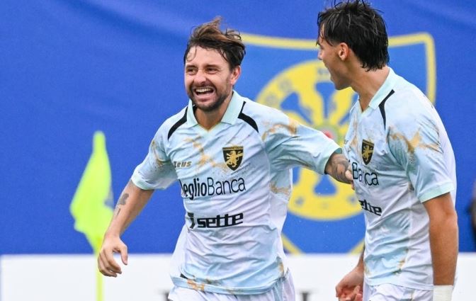 Il Frosinone vince 2-0 a Carrara. Decidono Calò su rigore e Ghedjemis