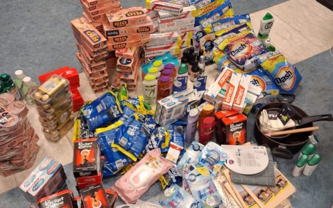 Furto di alimenti su larga scala, tre denunciati per reato aggravato