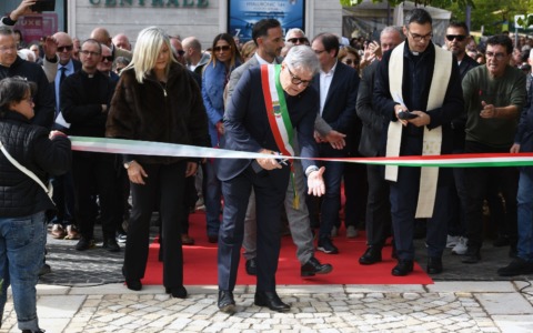 Inaugurato il Giardino di Piazza XIX Marzo e la Fontana Biondi