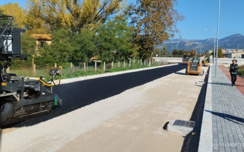 Verso il completamento il nuovo asse viario tra via delle Industrie e Largo Platone