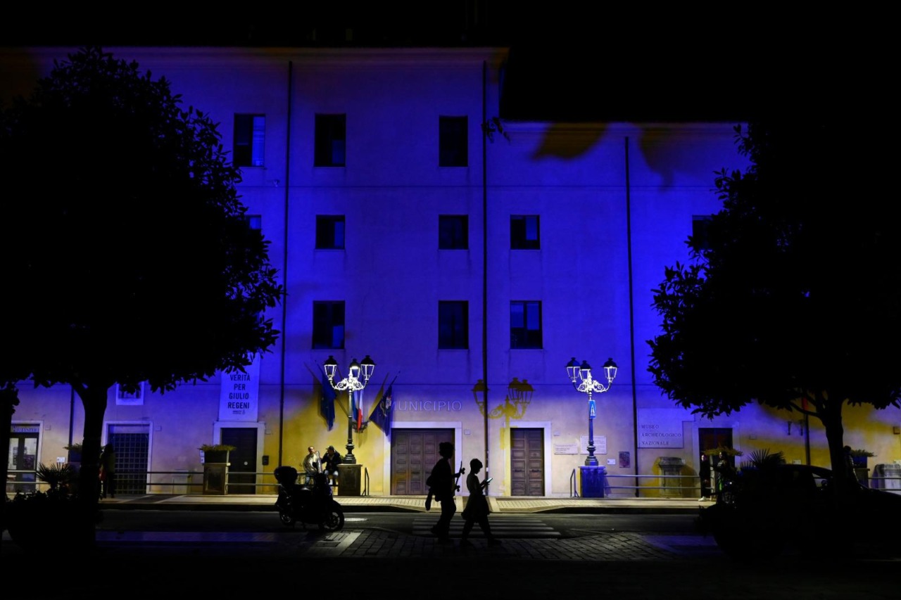 Giornata internazionale per i diritti dell’infanzia, illuminati di blu i monumenti