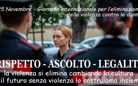 25 novembre, la campagna di prevenzione dell’Arma dei Carabinieri