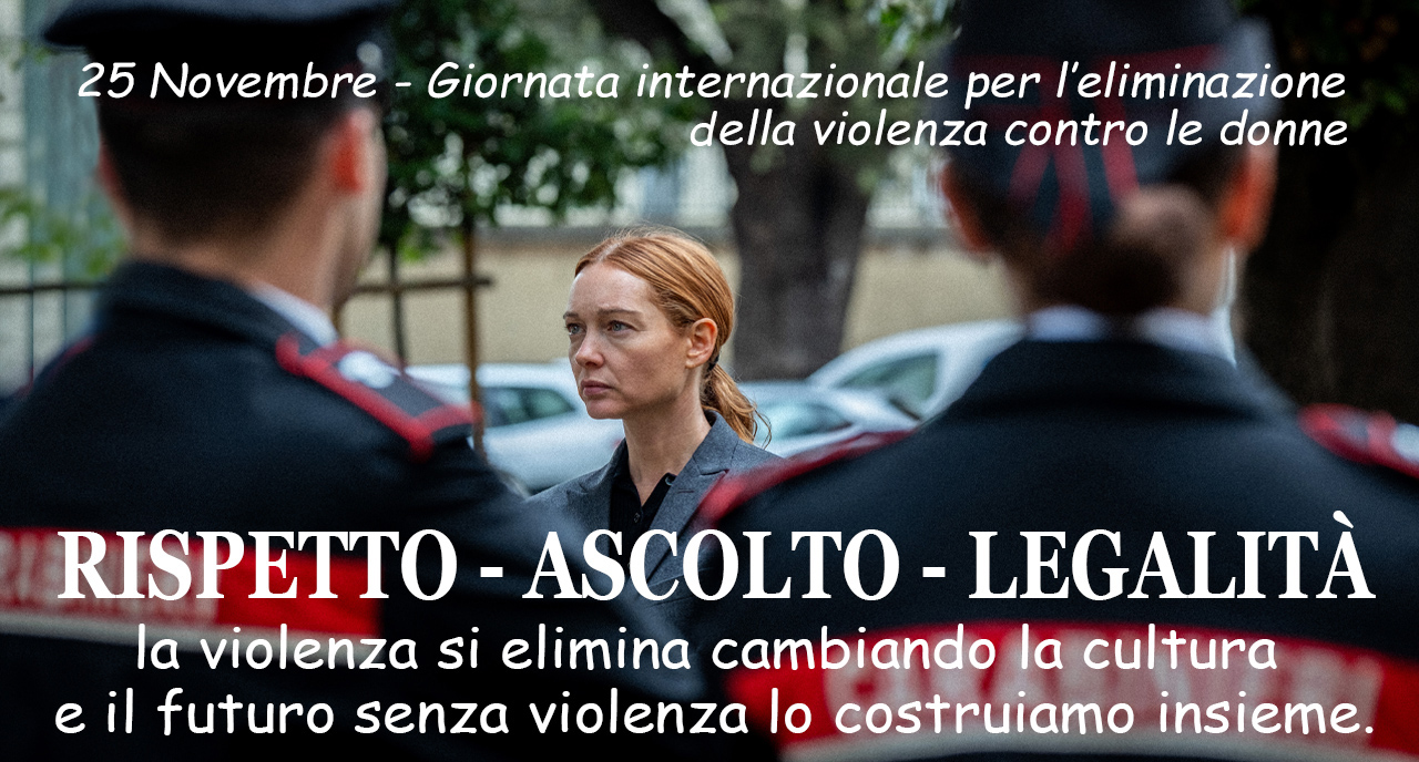 25 novembre, la campagna di prevenzione dell’Arma dei Carabinieri