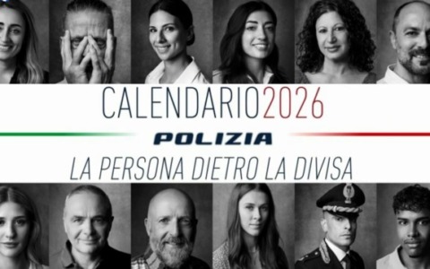 Calendario della Polizia di Stato, la presentazione