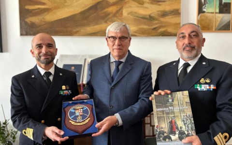 Cambio della guardia al Centro Sportivo Remiero. Massimiliano Caramia è il nuovo comandante