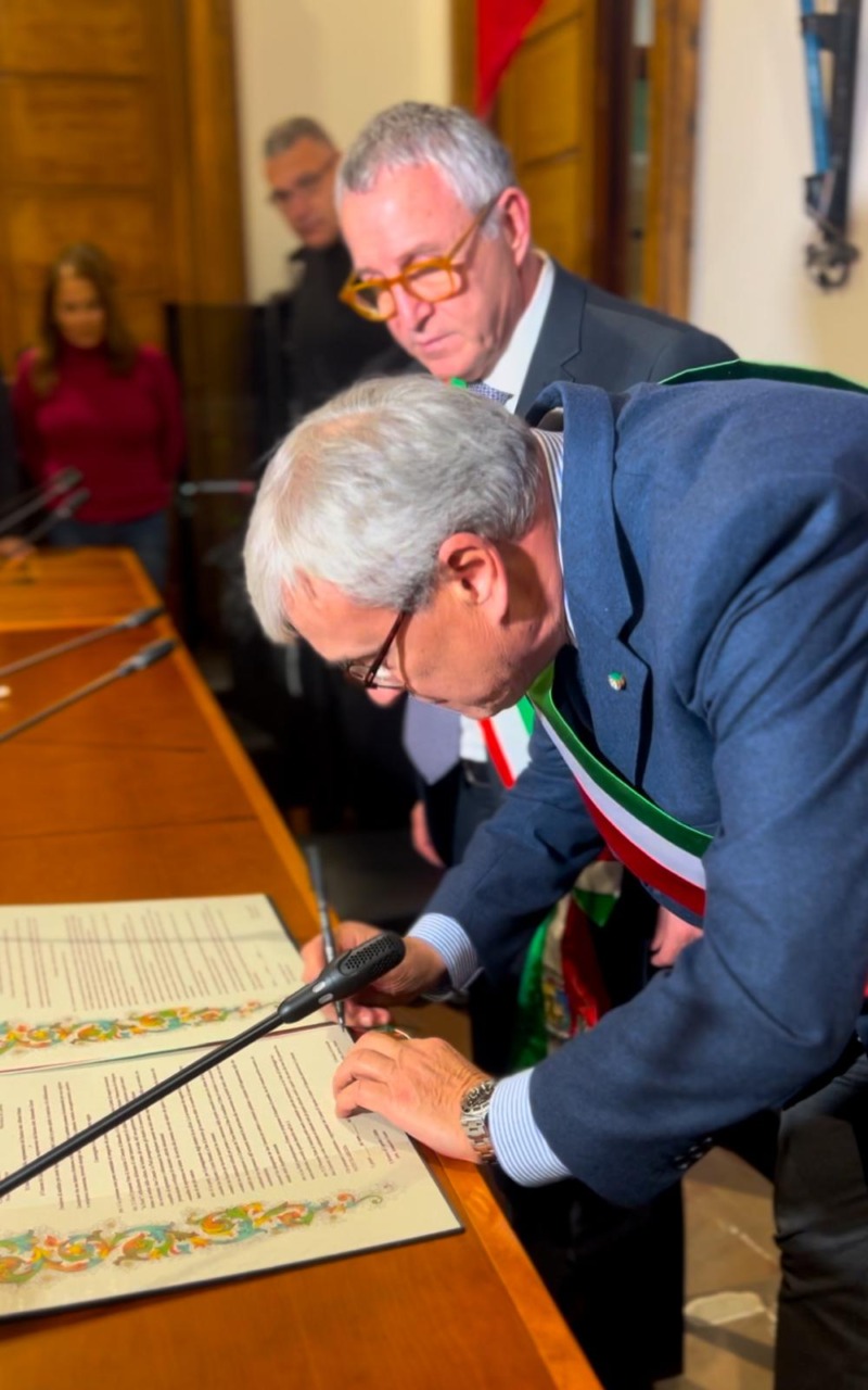 Siglato il Patto di Amicizia tra Sabaudia, Capraia e Limite