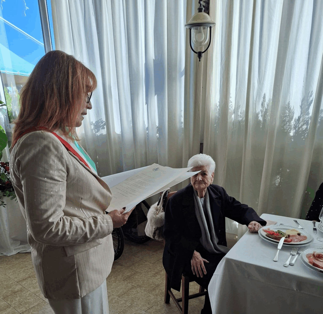 Ida Lidia Lucario ha festeggiato 100 anni