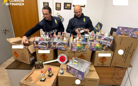 Capodanno sicuro, sequestrati due quintali di botti illegali