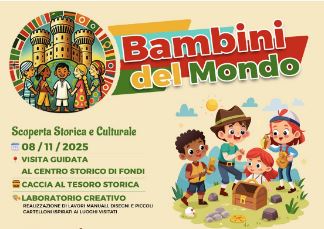 “Bambini del Mondo – storia, natura e sport”, bambini protagonisti nella giornata dell’inclusione