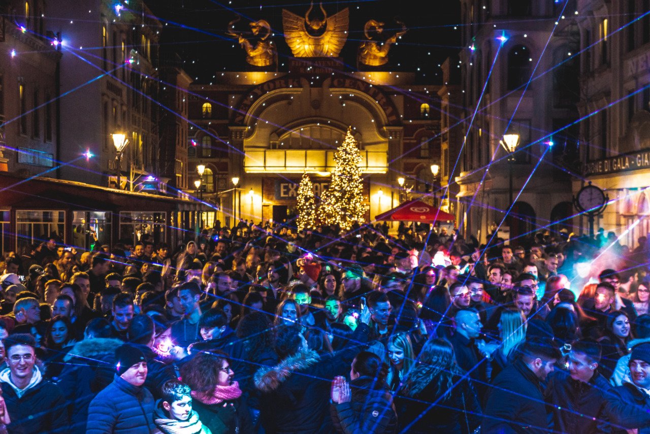 Il Capodanno a Cinecittà World. No stop dalle 6 pm alle 6 am