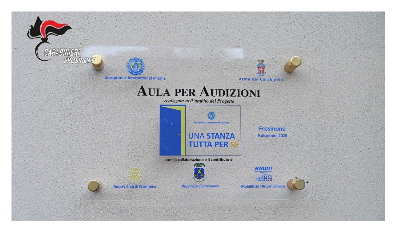 Violenza di genere, inaugurata “una stanza tutta per sé”