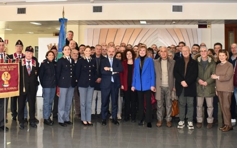 Consegnate dal Questore Stanislao Caruso le medaglie di commiato