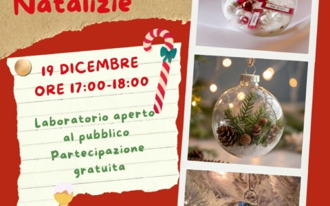 Creatività e fantasia per i più piccoli: a Palazzo Caetani il laboratorio natalizio