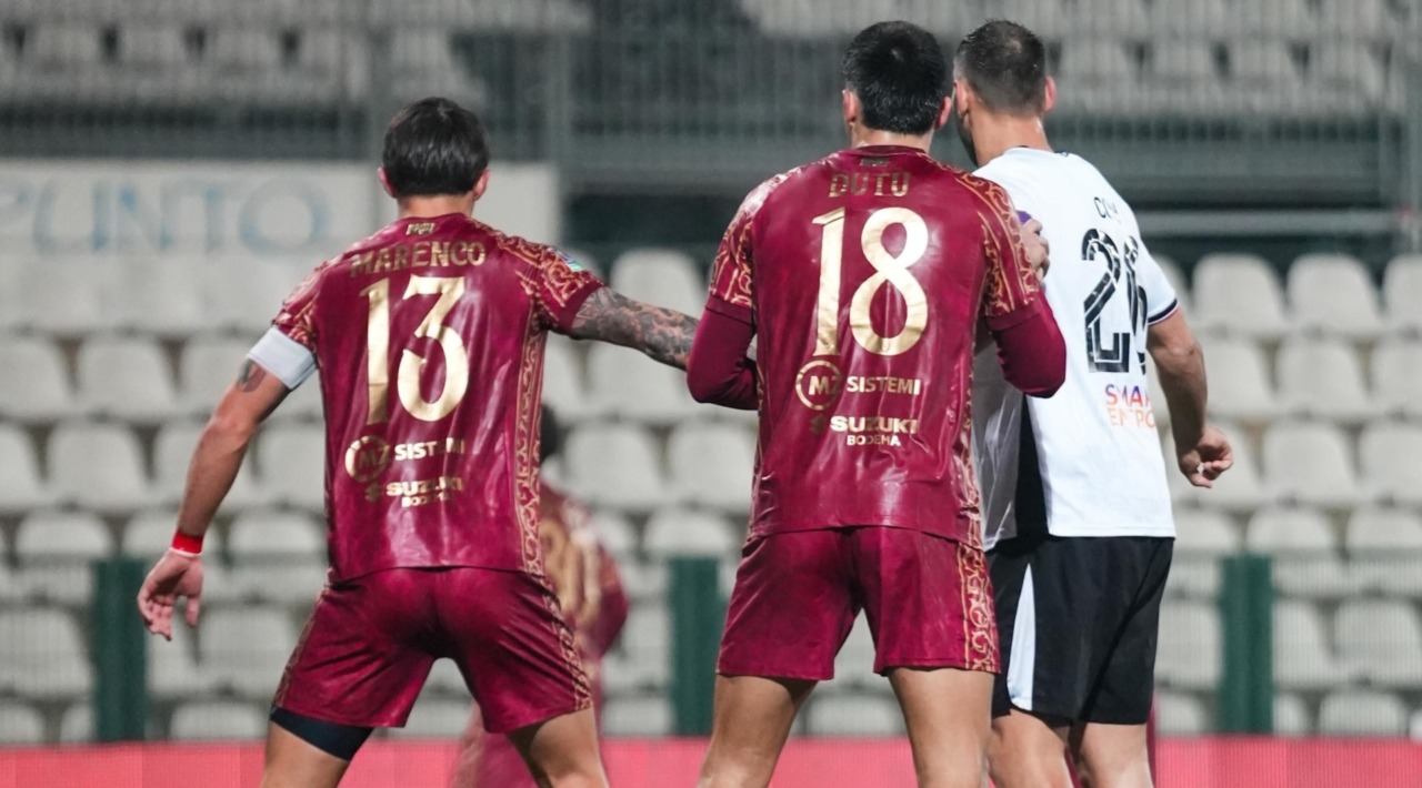Il Latina in semifinale di Coppa Italia, battuta la Pro Vercelli (0-1) con un gol di Ekuban