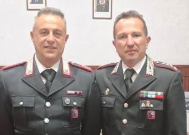 Carabinieri, saluto di commiato del Luogotenente Giuseppe Papotto