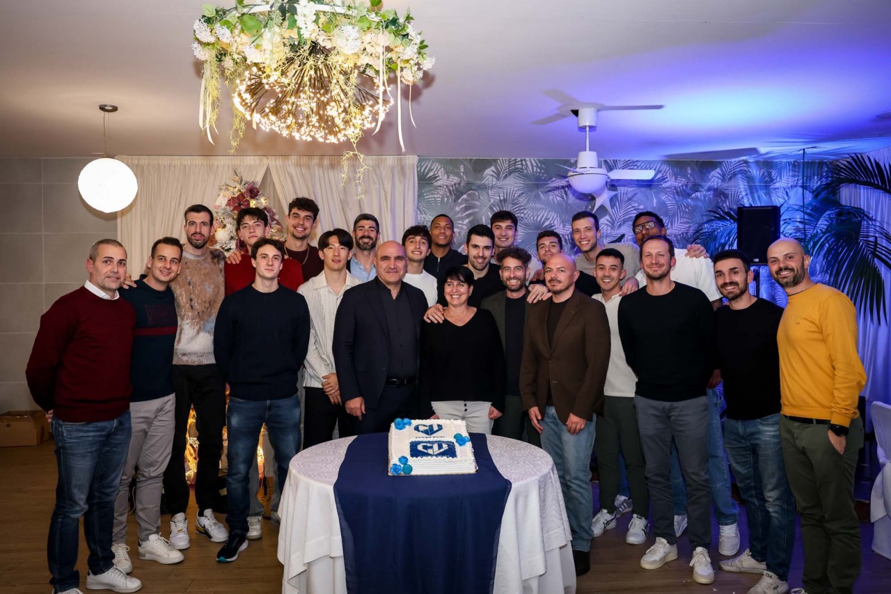 La cena di Natale del Cisterna Volley