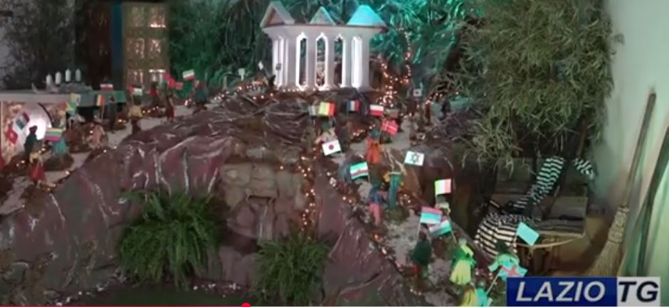 Nel segno della pace il presepe di Sant’Albina a Scauri