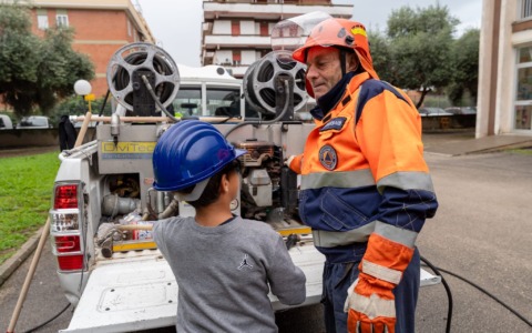 La Protezione Civile nelle scuole. Incontri su incendi boschivi e sicurezza stradale