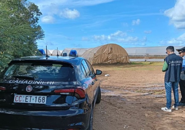 Aprilia, blitz contro il caporalato: schiavi nei campi e alloggi degradanti