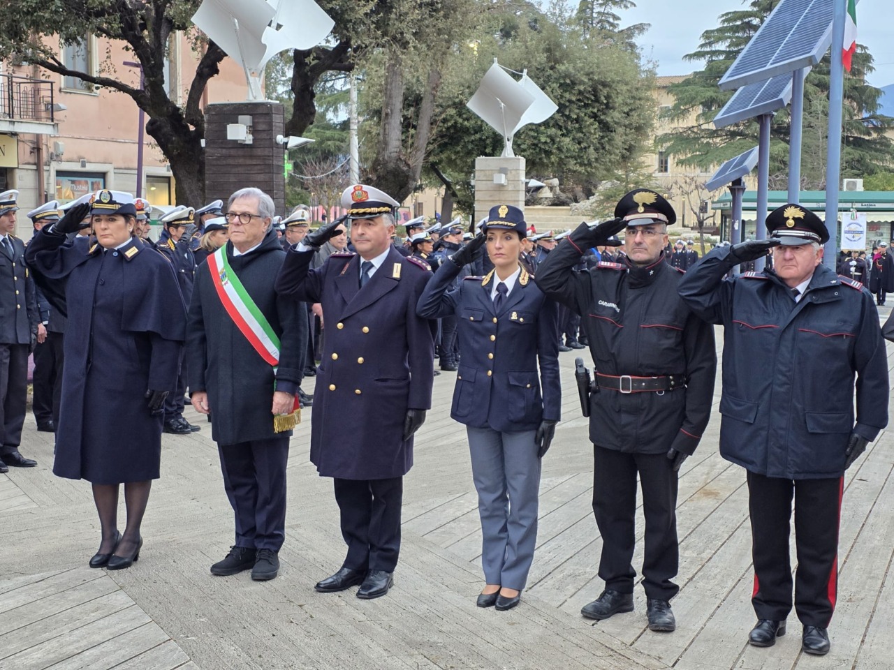 San Sebastiano, grande partecipazione per il patrono della Polizia Polizia