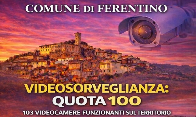 Videosorveglianza, oltre 100 telecamere in città