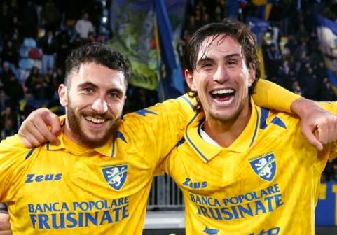 Frosinone campione d’inverno con 41 punti. Alvini migliora il record di Fabio Grosso