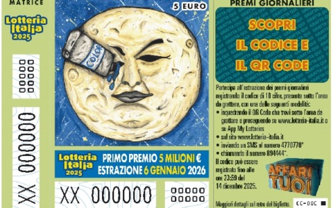 Lotteria Italia, 200 mila euro alle province di Latina e Frosinone