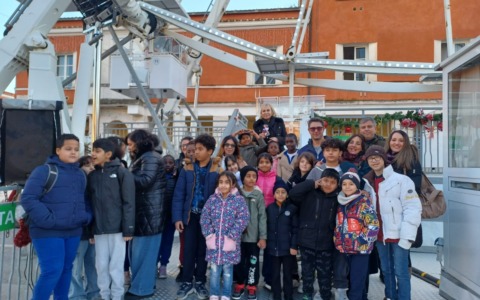 Ruota panoramica, giornata solidale per i ragazzi dei centri minori