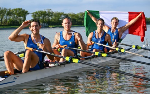 Fiamme Gialle in festa per i Campioni del Mondo