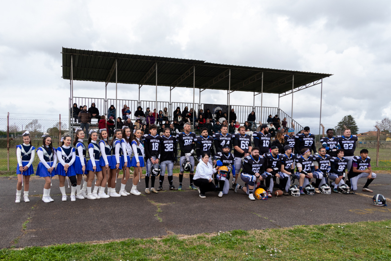 Buffalos Latina battuti 54 a 12 dalle Vespe San Giorgio