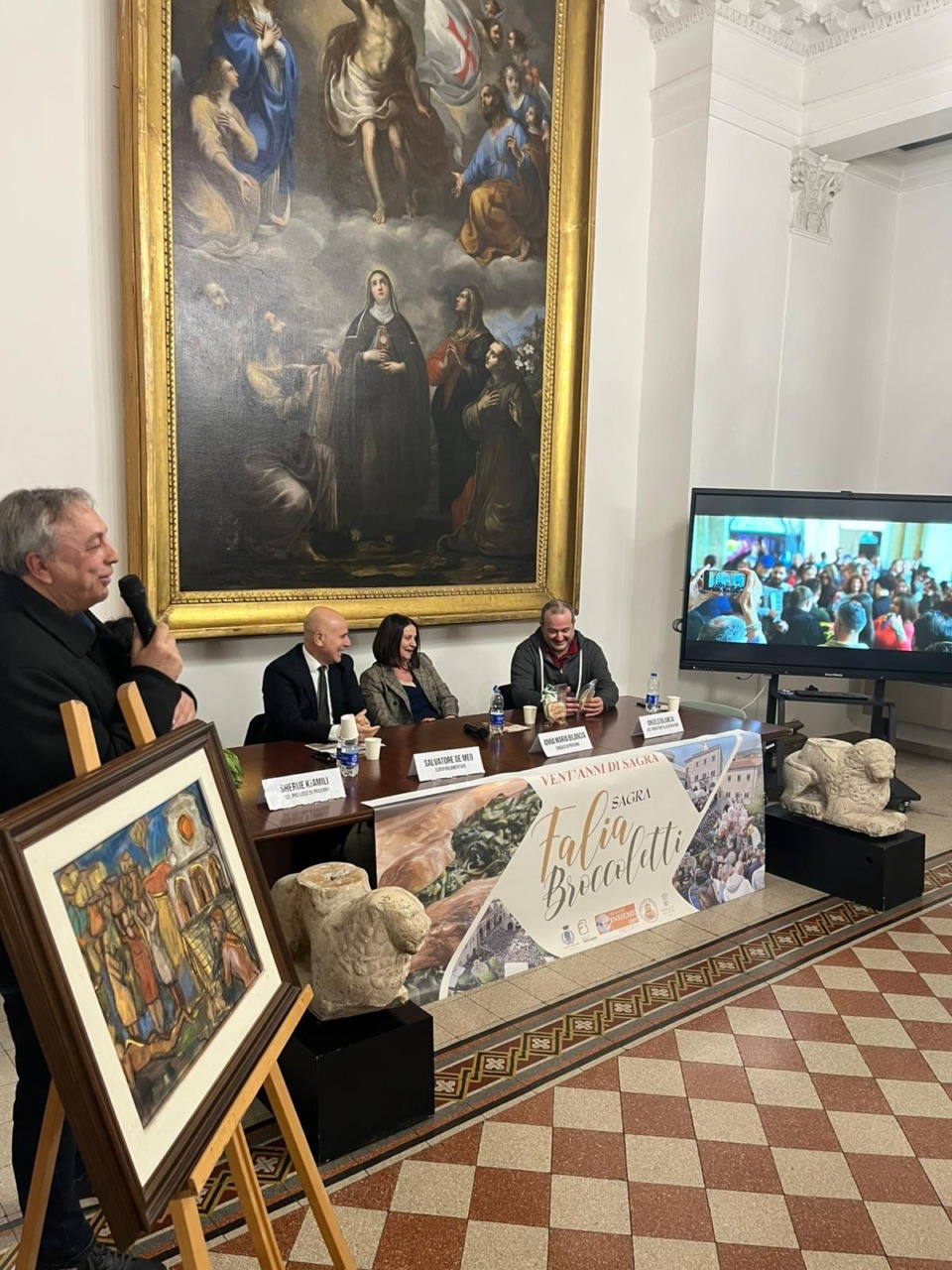 Presentata la Sagra della Falia e broccoletti. Appuntamento al 15 marzo