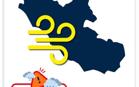 Maltempo, allerta arancione per il vento in tutto il Lazio. Prevista anche pioggia