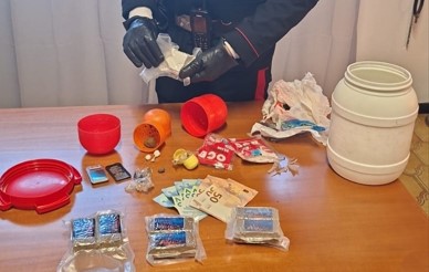 Pensionato spacciatore arrestato dai Carabinieri