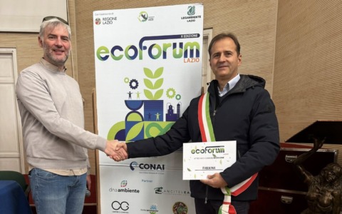 Anche quest’anno la città ha ricevuto il premio di Comune Riciclone da Legambiente