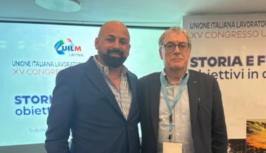 Domenico Bonanni eletto segretario della UILM Latina