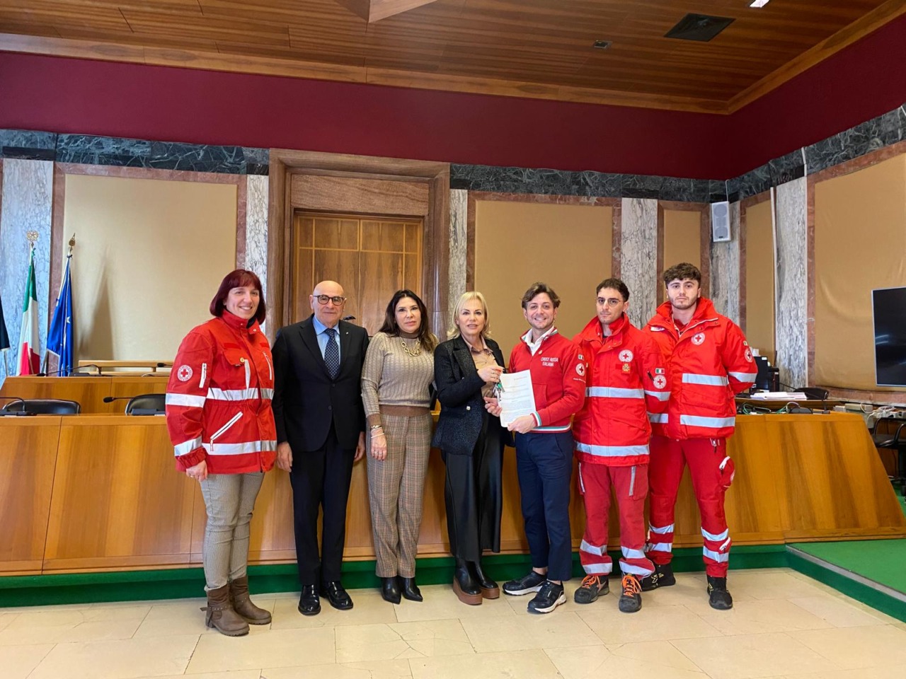 Spazi comunali concessi alla Croce Rossa per rafforzare i servizi sociali e il volontariato