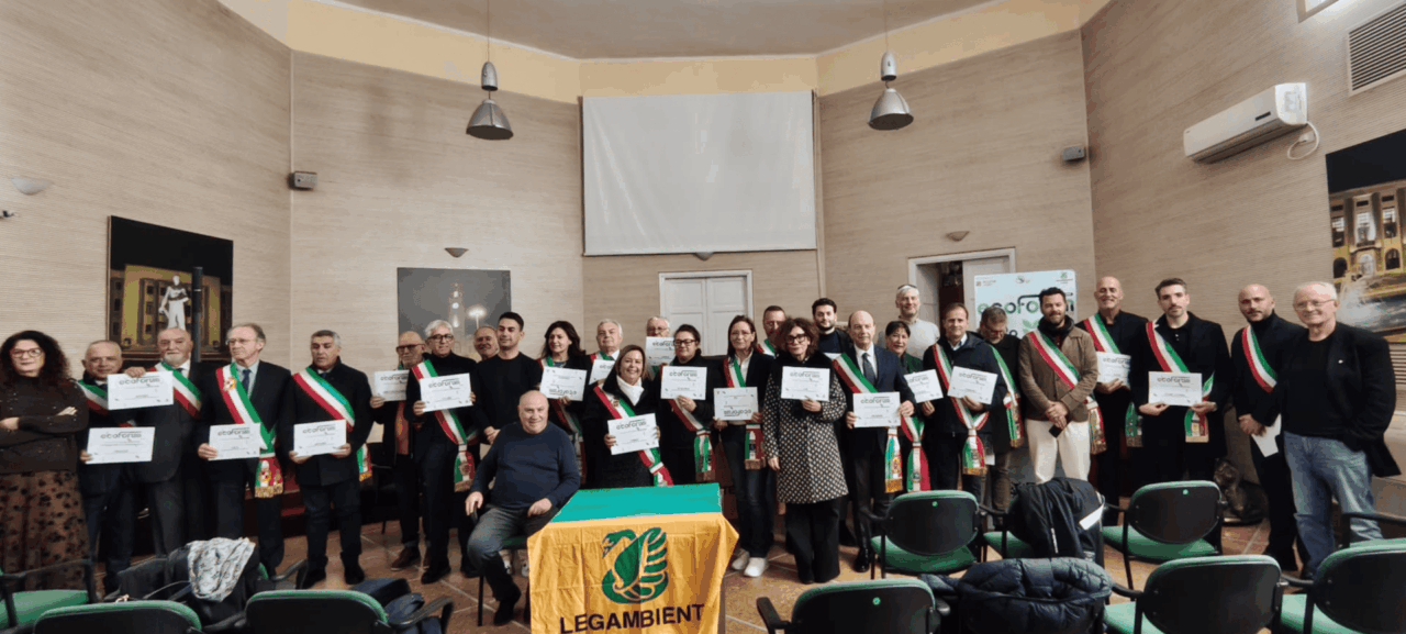 Ecoforum provinciale di Latina e Frosinone, premiati i Comuni Ricicloni